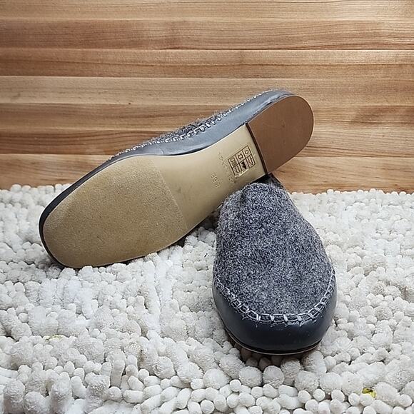 SPLENDID CAMERON FELT STORM GREY FLATS WOMAN'S SIZE 8.5 NWOB MADE IN BRAZIL - Picture 16 of 16